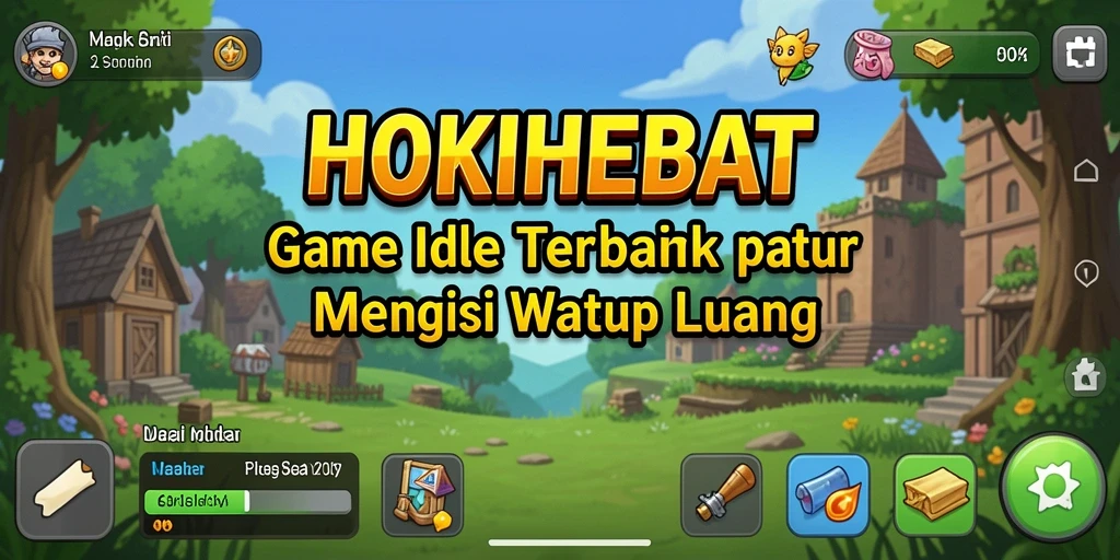 Tampilan gameplay HOKIHEBAT yang menarik dan penuh warna.