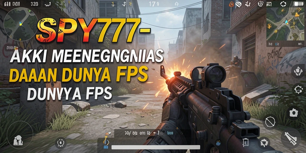 Gameplay seru dan mendebarkan dalam SPY77 dengan aksi tembak-menembak.
