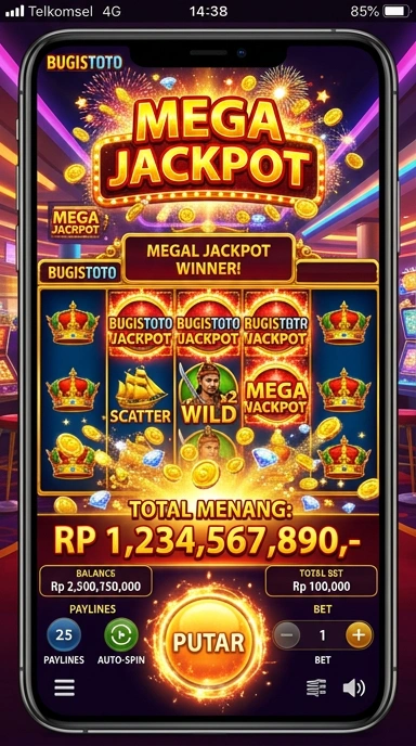 Pengguna menikmati kemudahan mengunduh aplikasi di bugistoto.